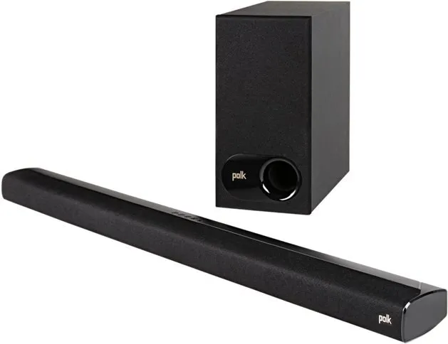 SoundBar Polk Audio Signa S2, 2.1, s výkonom 100 W, aktívny bezdrôtový subwoofer, HDMI, op