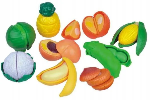 Tematická sada hračiek Krájacie ovocie a zelenina