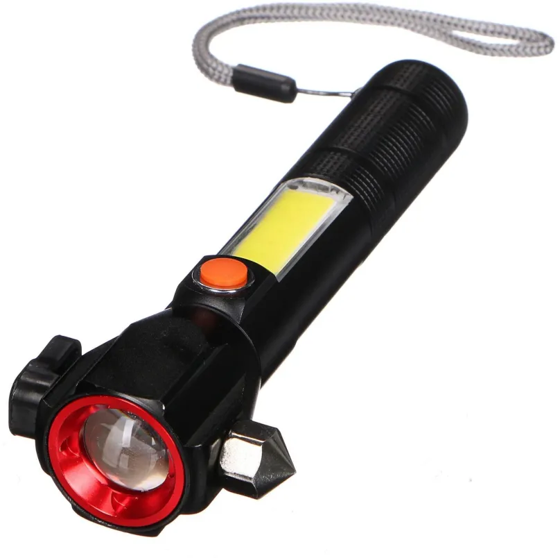 LED svietidlo Sixtol Svietidlo do auta bezpečnostné s magnetom Car Lamp Safety, 300 lm, Cob LED, USB