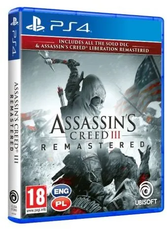 Hra na konzole Assassins Creed 3 + Liberation Remaster - PS4