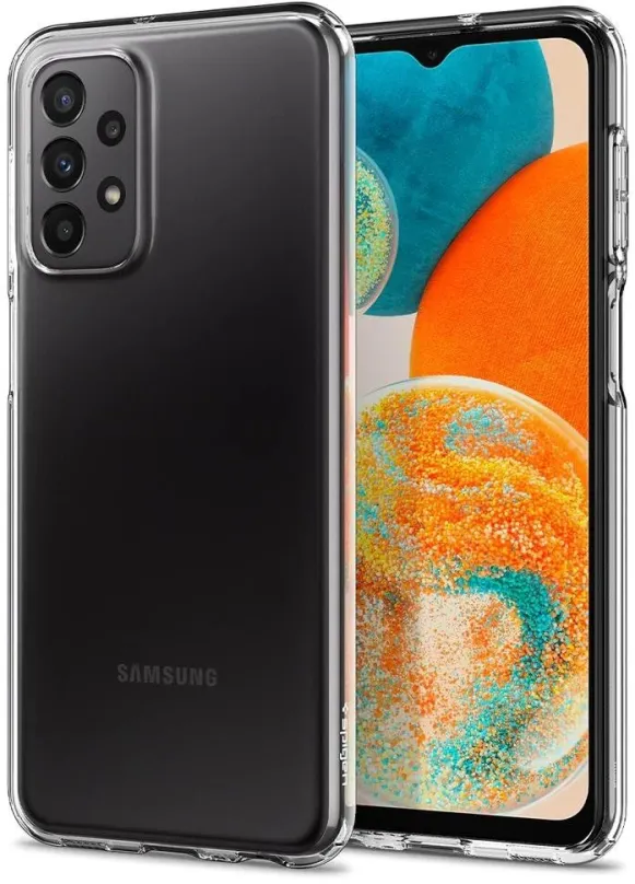 Kryt na mobil Spigen Liquid Crystal Clear Samsung Galaxy A23 5G, pre Samsung Galaxy A23 5G