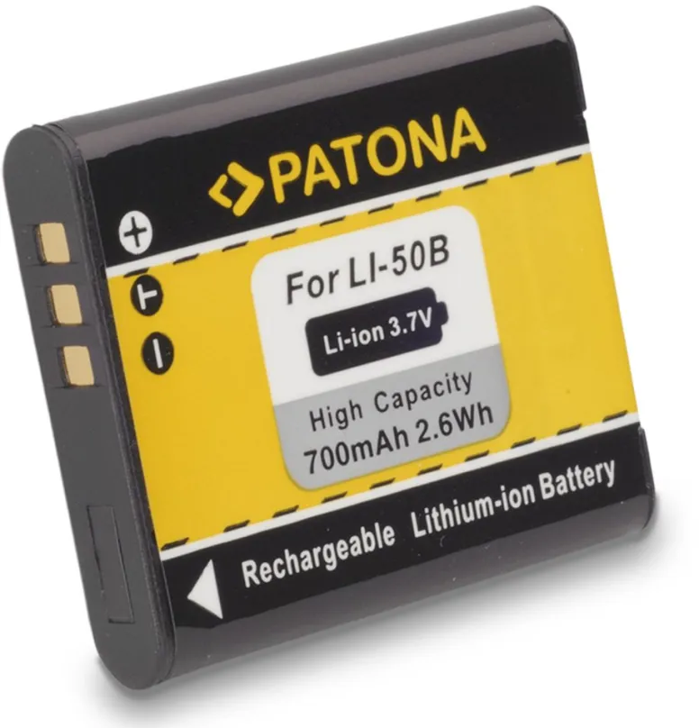 Batérie pre fotoaparát Paton pre Olympus Li-50B 700mAh Li-Ion