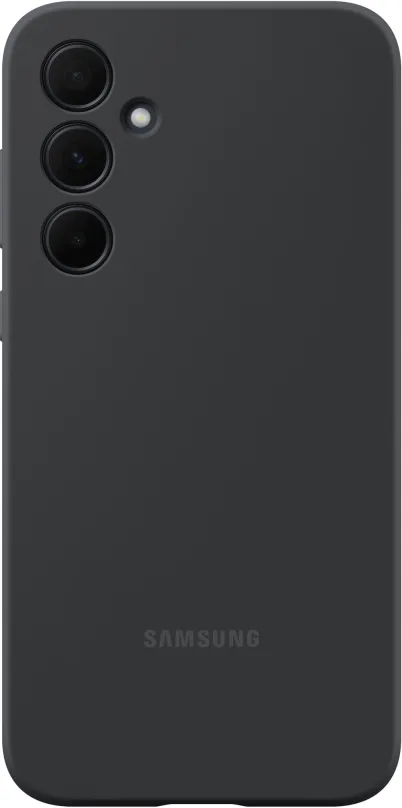 Kryt na mobil Samsung Galaxy A35 Silikónový zadný kryt Black