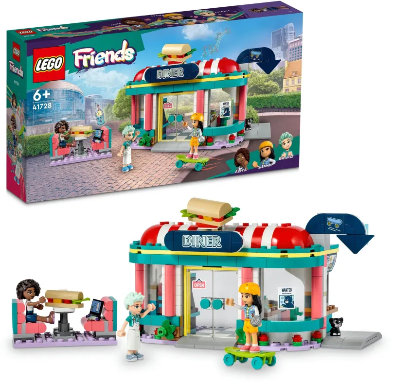 LEGO stavebnica LEGO® Friends 41728 Bistro v centre mestečka Heartlake