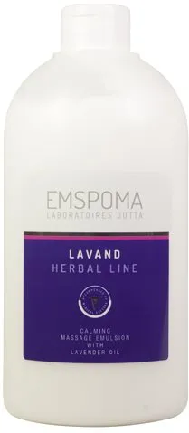 Emulzia EMSPOMA Herbal Lavandou masážne emulzie 1 l