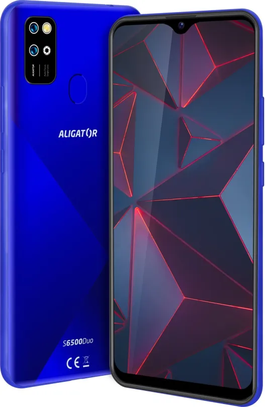 Mobilný telefón Aligator S6500 Duo Crystal 32GB modrá
