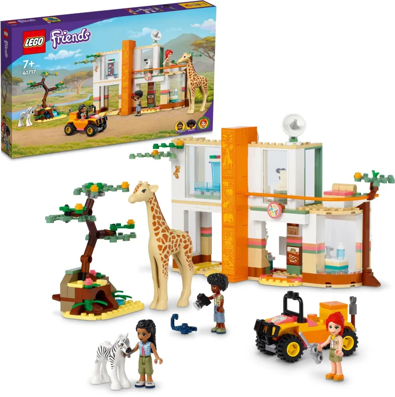 LEGO stavebnica LEGO® Friends 41717 Mia a záchranná akcia v divočine