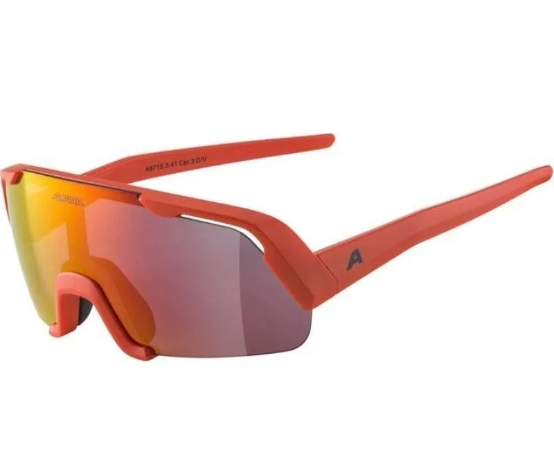 Cyklistické okuliare Alpina Rocket Youth pumking-orange matt