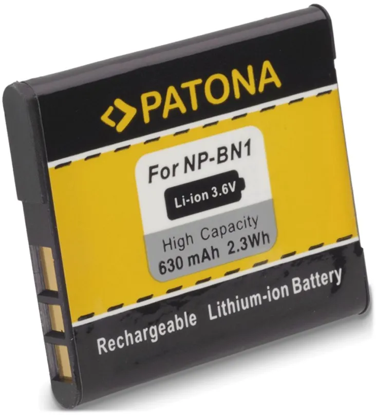 Batérie pre fotoaparát Paton pre Sony NP-BN1 630mAh Li-Ion