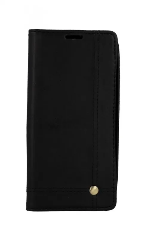 Puzdro na mobil TopQ Samsung A02s knižkové Prestige Book čierne 56514