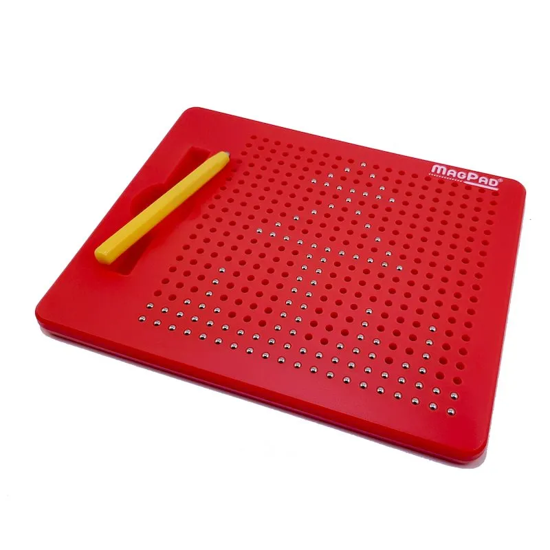 Kresliaca tabuľka Magnetická kresliaca tabuľka Magpad - červená - 380 guličiek