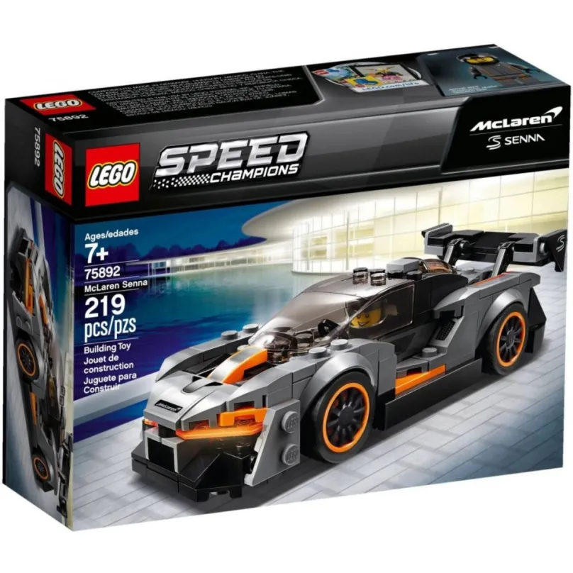 LEGO stavebnica LEGO Speed Champions 75892 McLaren Senna, pre deti, vhodné od 7 rokov, tém