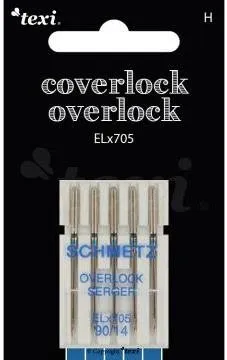 Ihla Ihly pre overlocky/coverlocky Texi overlock/coverlock ELx705 5×90