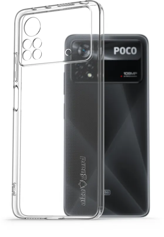 Kryt na mobil AlzaGuard Crystal Clear TPU case pre POCO X4 Pro 5G