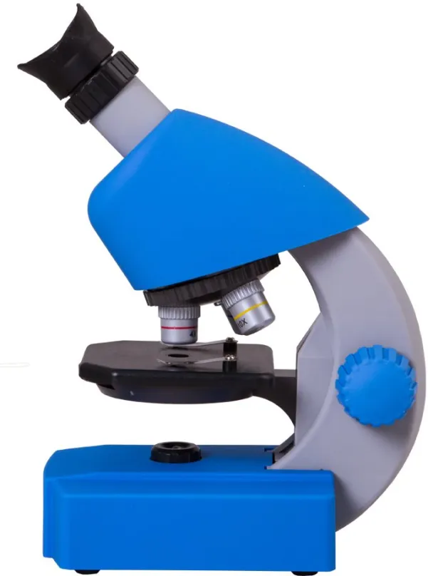 Mikroskop Bresser Junior 40x-640x Blue, celkové zväčšenie minimálne 40×, celkové zväčšenie