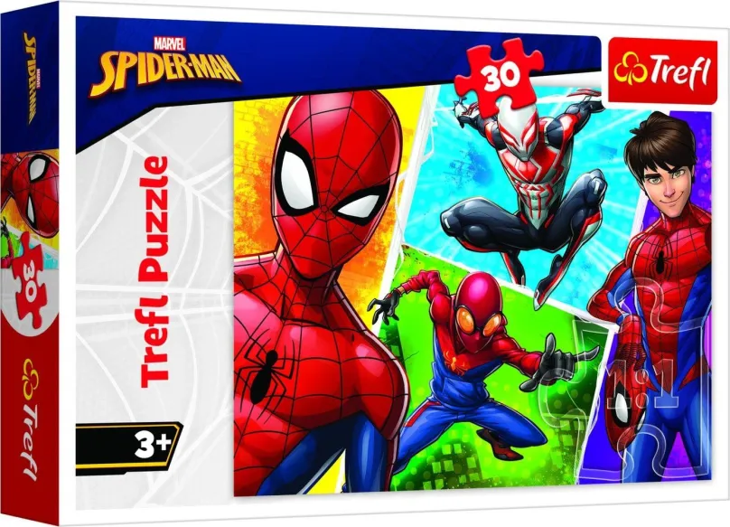 Puzzle Trefl Puzzle Spiderman a Miguel 30 dielikov