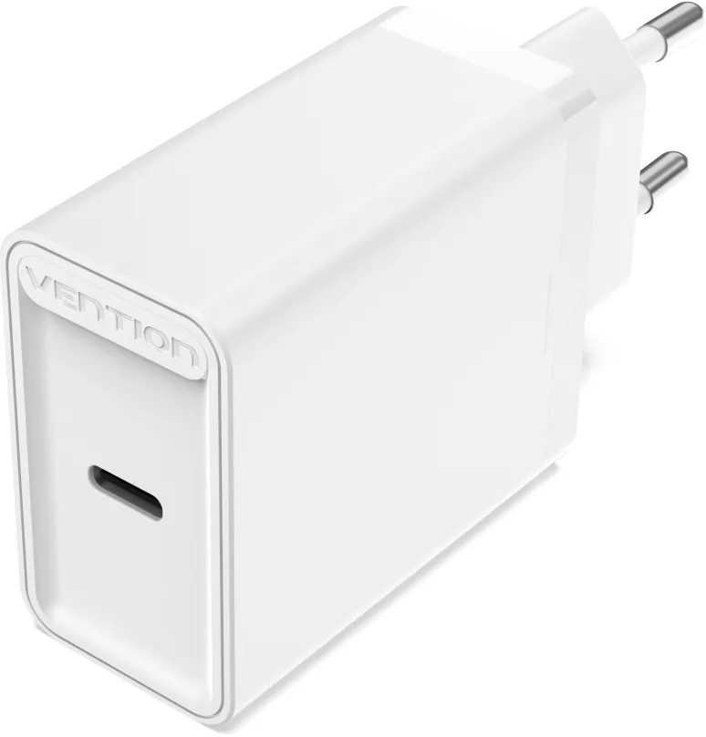 Nabíjačka do siete Vention 1-port USB-C Wall Charger (20W) White