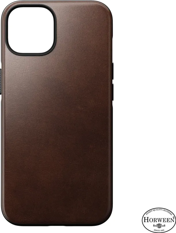 Kryt na mobilný telefón Nomad Modern Leather MagSafe Case Brown iPhone 14