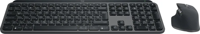 Set klávesnice a myši Logitech MX Keys S Combo - US INTL, bezdrôtový, americká (medzinárod