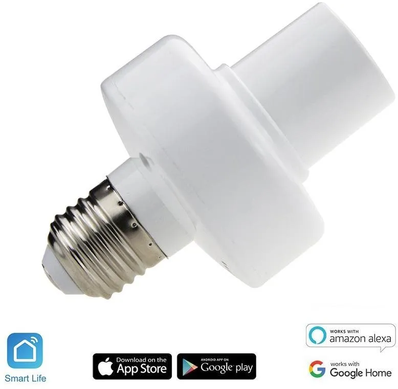 LED žiarovka iQtech SmartLife BA02W Wi-Fi žiarovkový adaptér E26/E27