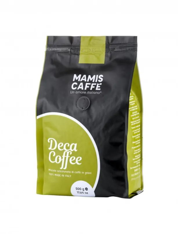 Káva Mami's Caffé bezkofeínová, zrnková, 500g