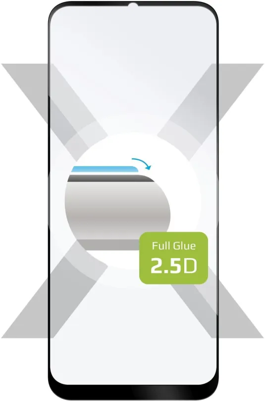 Ochranné sklo FIXED FullGlue-Cover pre Nokia G50 čierne