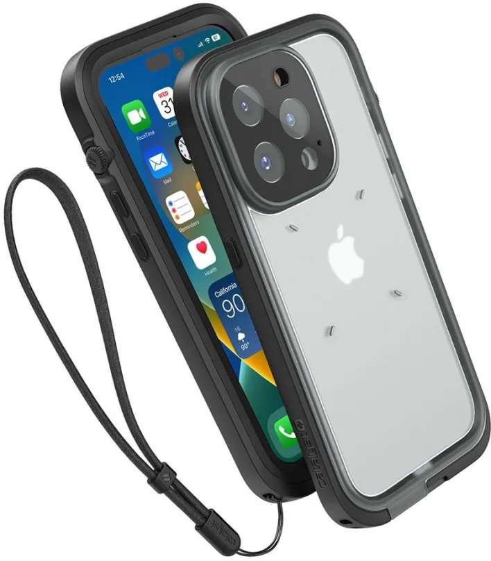 Mobilný telefón Catalyst Total Protection Case Black iPhone 14 Pro