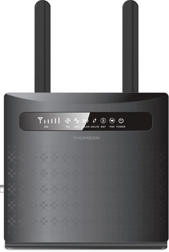WiFi router Thomson TH4G300, , 802.11/b/g/n,, 3 x LAN až 100 Mbit, 2x externá anténa
