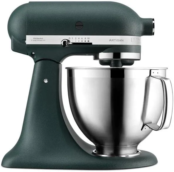 Kuchynský robot KitchenAid Artisan 5KSM185, fľaškovo zelená, 4,8 l