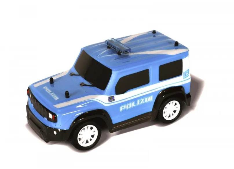 RC auto RE.EL Toys Polizia, 1:26, 27MHz, - vhodné pre deti od 4 rokov, cestné, mierka: 5