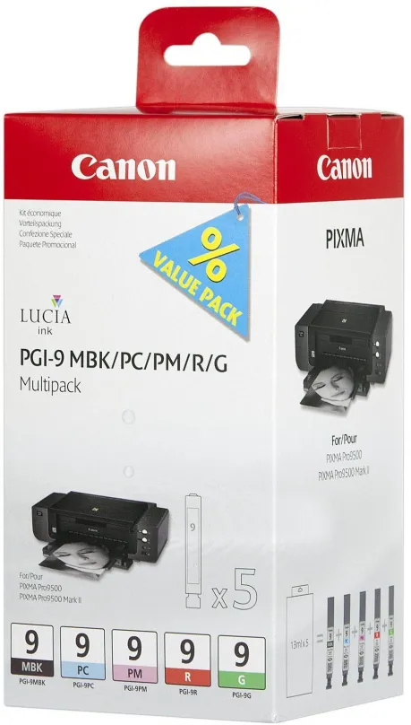 Cartridge Canon PGI-9 MBK / PC / PM / R / G MultiPack
