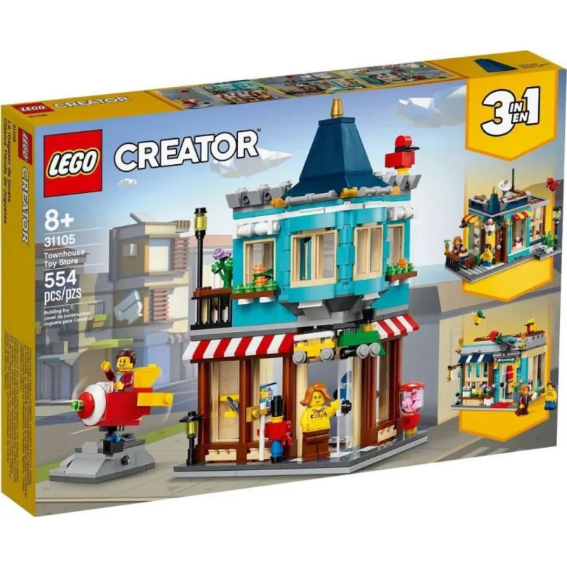 LEGO stavebnice LEGO Creator 31105 Hračkárstve v centre mesta