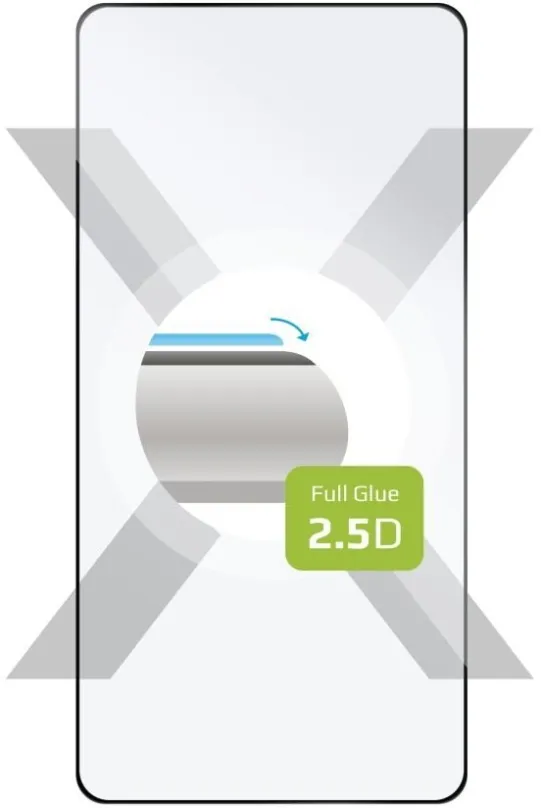 Ochranné sklo FIXED FullGlue-Cover pre Xiaomi Redmi Note 13 Pre čierne