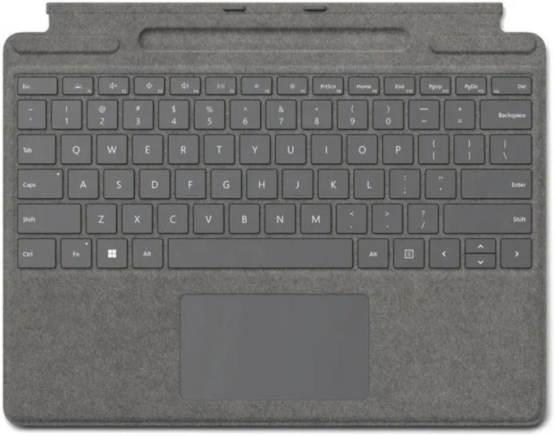 Klávesnica Microsoft Surface X/Pro 8/Pro 9 Signature Keyboard Platinum ENG