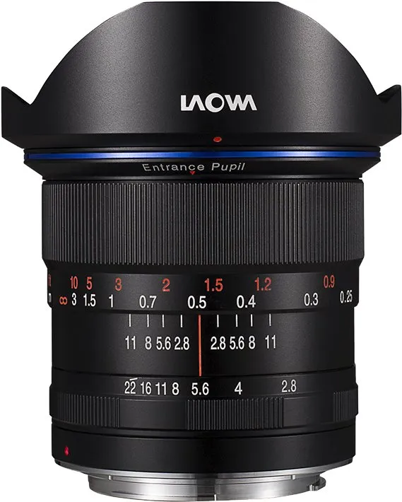 Objektív Laowa 12mm f/2,8 Zero-D (Black) Canon