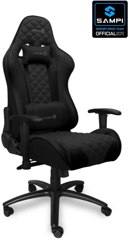 Herný stoličky CONNECT IT Monaco Pro CGC-1200-BK, Black