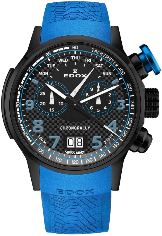 Pánske hodinky Edox 38001-TINNBU3-NIBU3 Chronorally