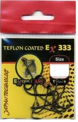 Extra Carp Háčik Teflon Hooks EX 333 Veľkosť 2 10ks