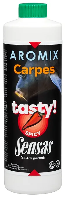 Sensas Posilňovač Aromix Carp Tasty Spicy (korenie) 500ml