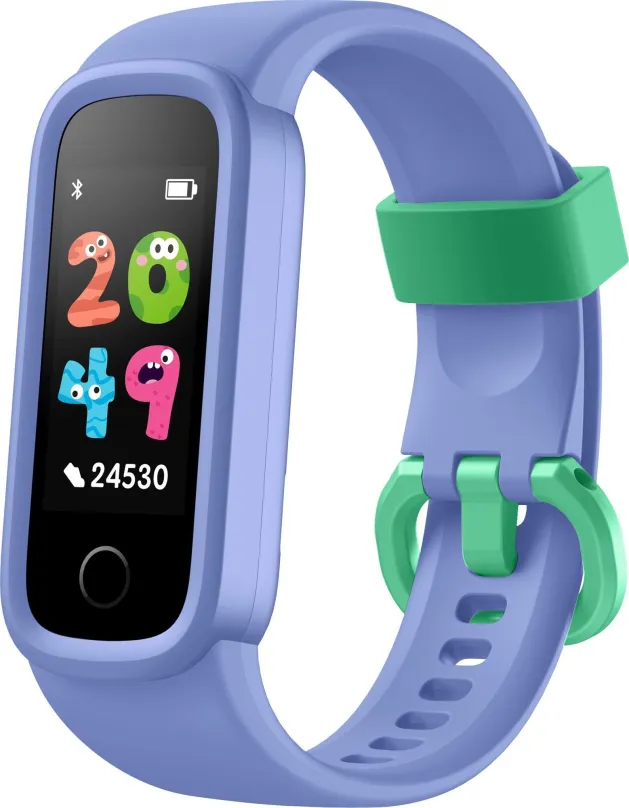 Chytré hodinky WowME Kids Fun Light Purple, detské, s ovládaním v slovenčine, TFT displej,