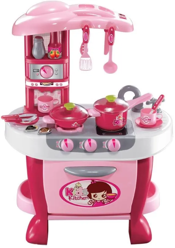 Detská kuchynka Baby Mix Veľká Detská kuchynka s dotykovým senzorom + príslušenstvo