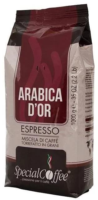 Káva SpecialCoffee Arabica d'ORO 100% arabica 1 Kg zrnková