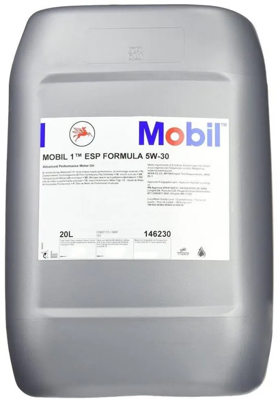 Motorový olej Mobil 1 ESP 5W-30 20 L