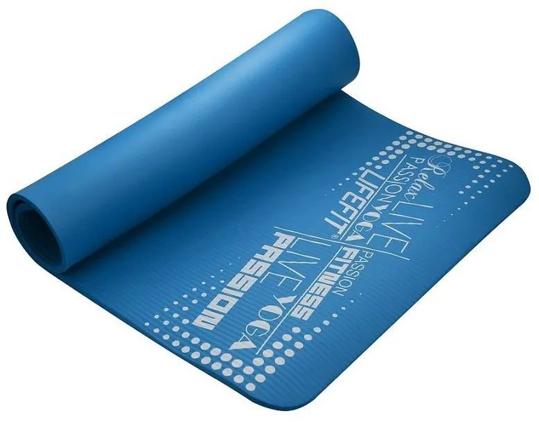 Podložka na cvičenie Lifefit Yoga Mat Exkluzív modrá
