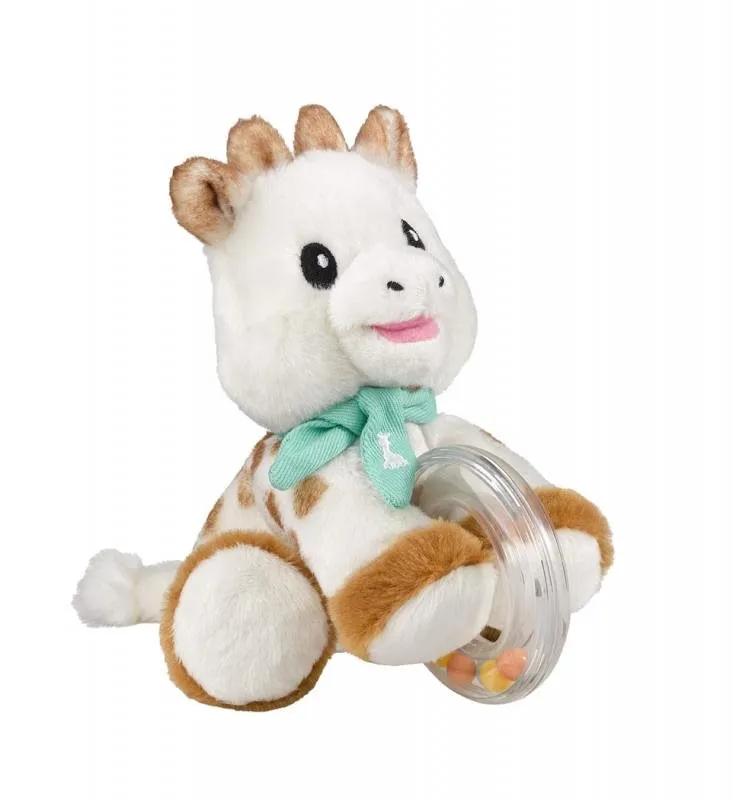 Plyšák Vulli Plyšová hračka žirafa Sophie s korálkami