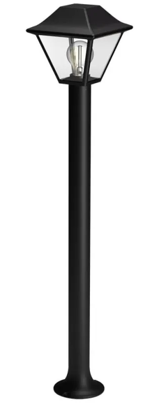 vonkajšie stĺpkové svietidlo Philips Alpenglow 16497/30/PN E27 1x60W - čierna
