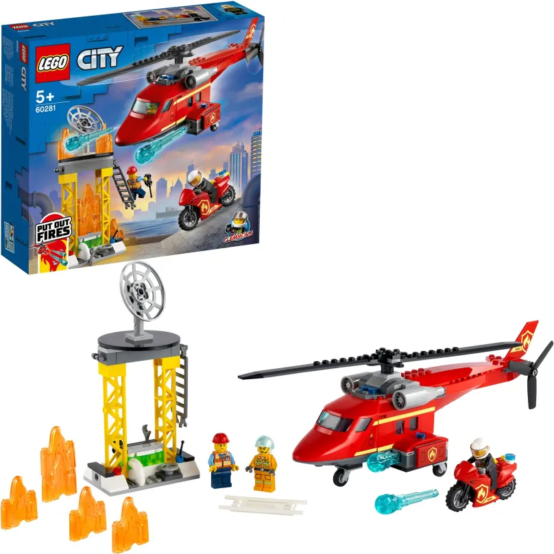 LEGO stavebnica LEGO® City 60281 Hasičský záchranný vrtuľník