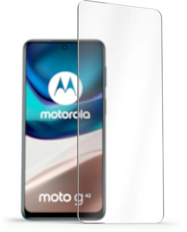 Ochranné sklo AlzaGuard 2.5D Case Friendly Glass Protector pre Motorola Moto G42