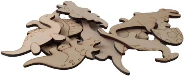 Kreatívna hračka T-Wood Doplnková sada k Hracím stenám – Dinosaury