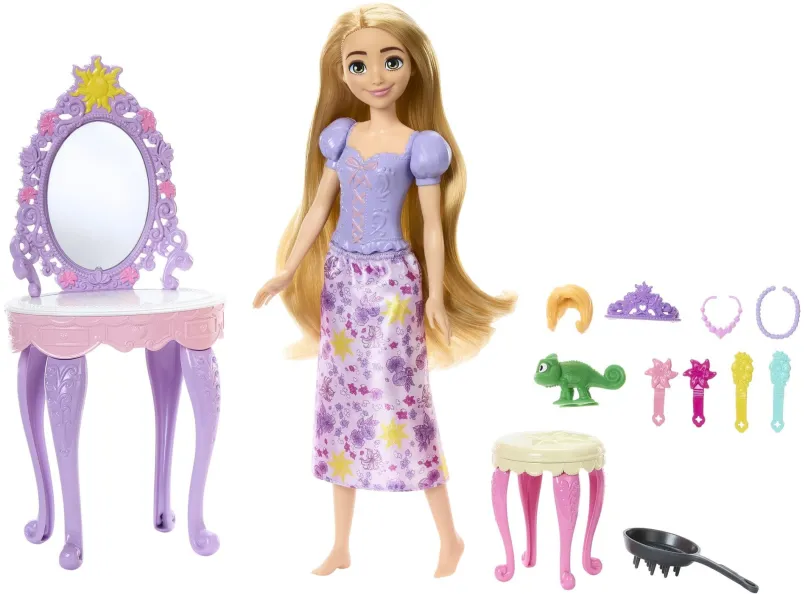Bábika Disney Princess Locika so štýlovými doplnkami